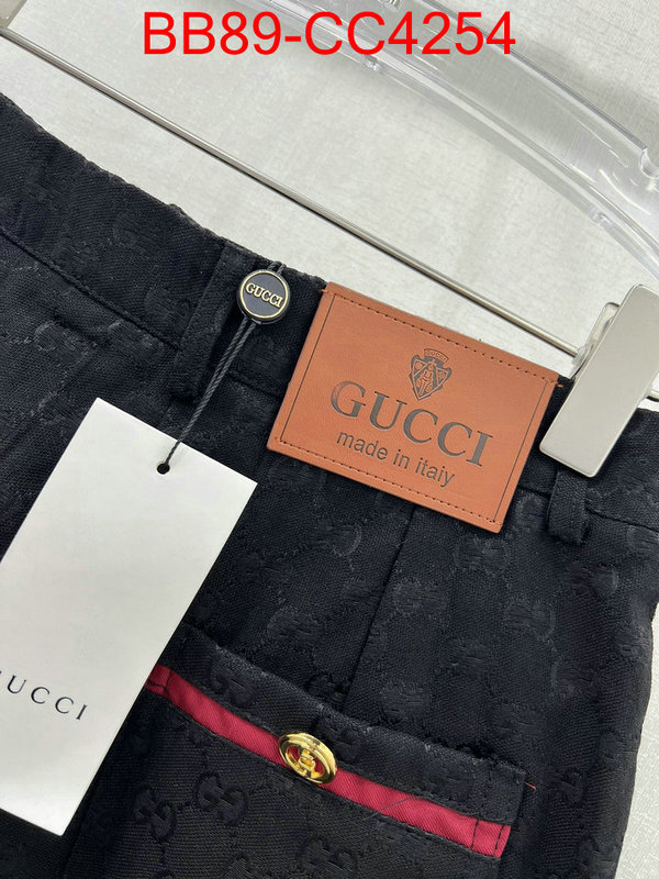 Clothing-Gucci designer replica ID: CC4254 $: 89USD