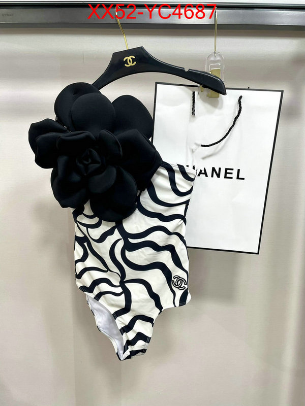 Swimsuit-Chanel knockoff ID: YC4687 $: 52USD