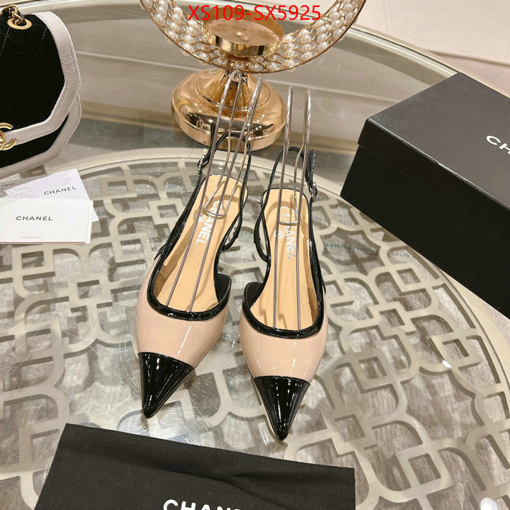 Women Shoes-Chanel luxury shop ID: SX5925 $: 109USD