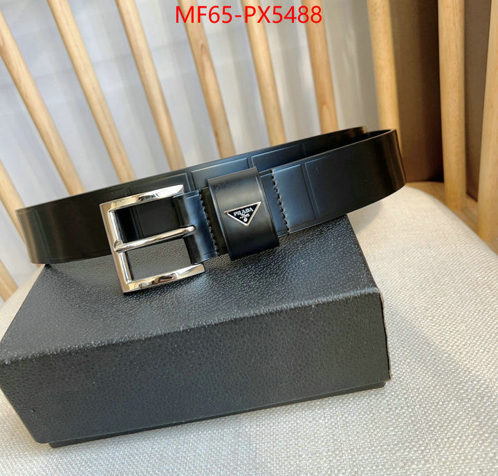 Belts-Prada top 1:1 replica ID: PX5488 $: 65USD