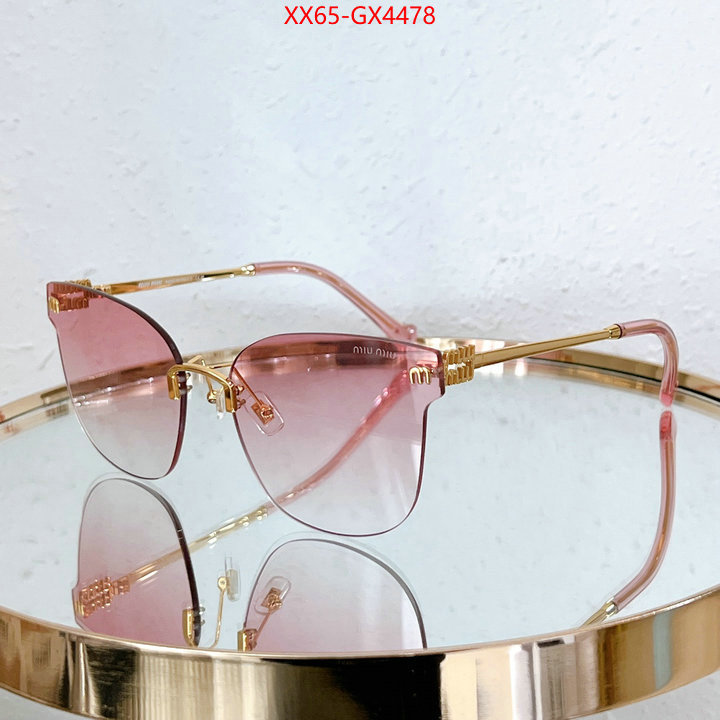 Glasses-Miu Miu best like ID: GX4478 $: 65USD