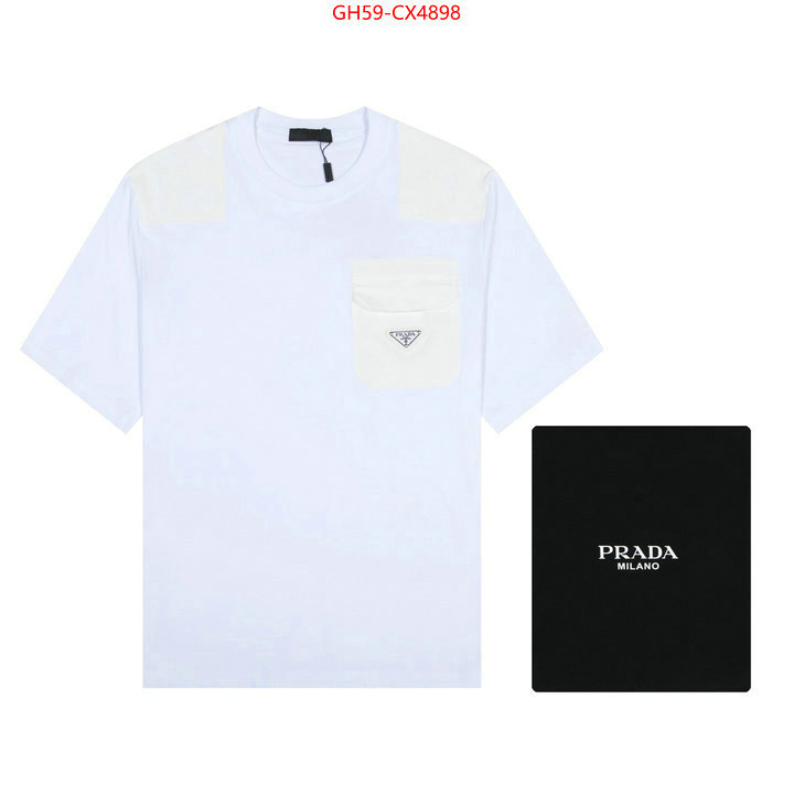 Clothing-Prada high quality designer ID: CX4898 $: 59USD