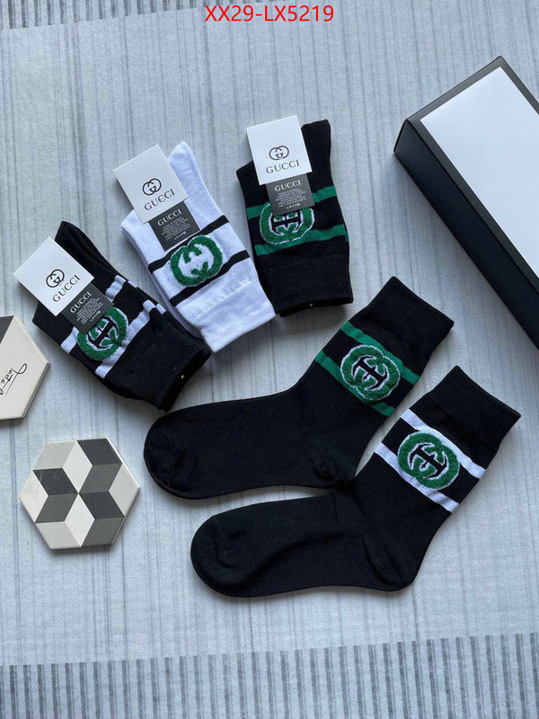 Sock-Gucci buy the best replica ID: LX5219 $: 29USD