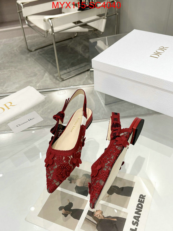 Women Shoes-Dior 2024 replica ID: SC4040 $: 115USD