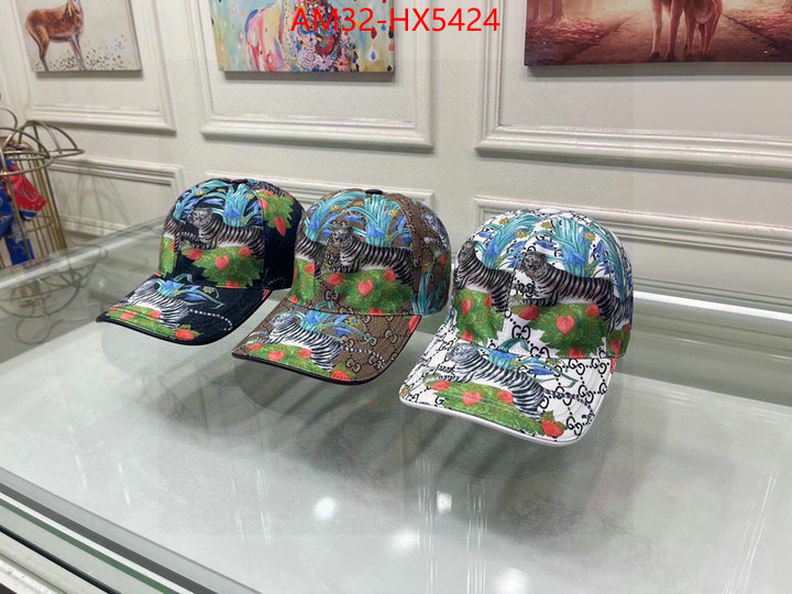 Cap(Hat)-Gucci aaaaa class replica ID: HX5424 $: 32USD