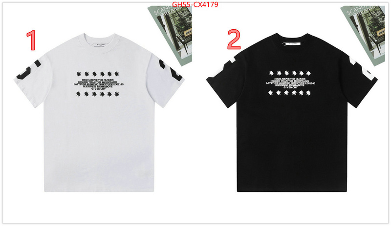 Clothing-Givenchy 2024 replica wholesale cheap sales online ID: CX4179 $: 55USD