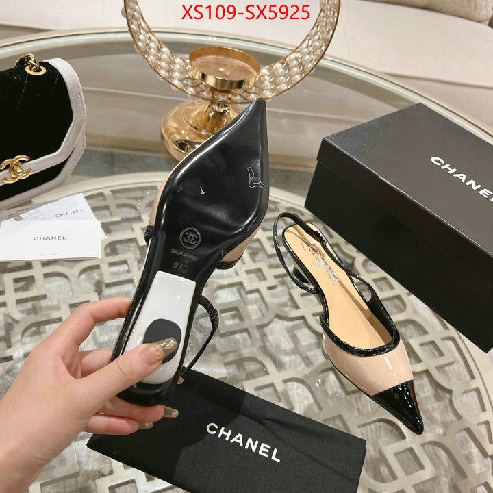 Women Shoes-Chanel luxury shop ID: SX5925 $: 109USD