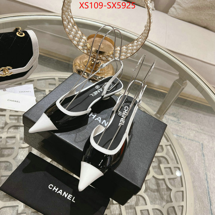 Women Shoes-Chanel luxury shop ID: SX5925 $: 109USD