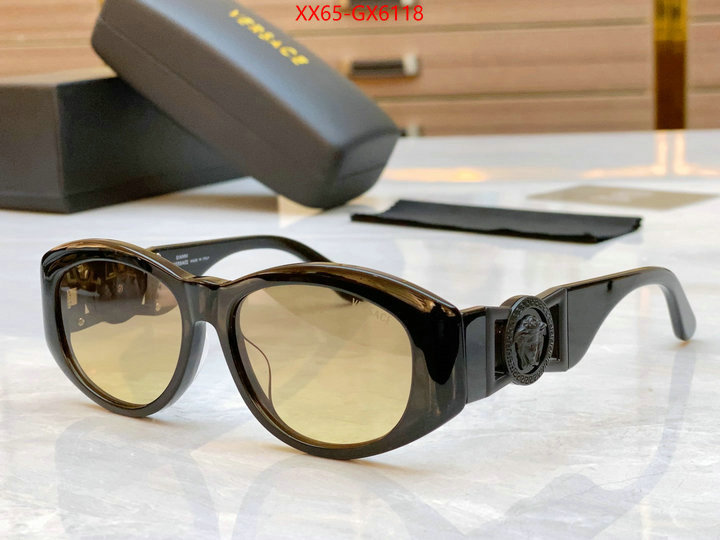 Glasses-Versace replica for cheap ID: GX6118 $: 65USD