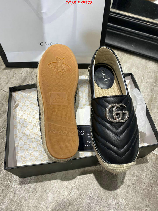 Women Shoes-Gucci cheap online best designer ID: SX5778 $: 89USD