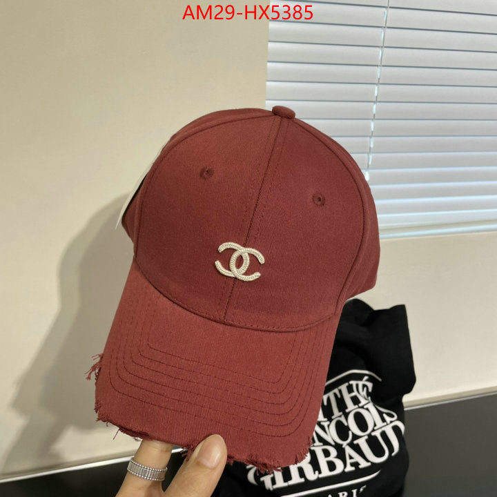 Cap (Hat)-Chanel top quality designer replica ID: HX5385 $: 29USD