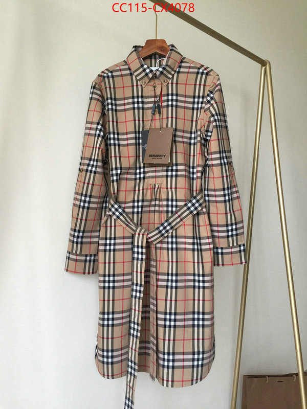 Clothing-Burberry sale ID: CX4078 $: 115USD