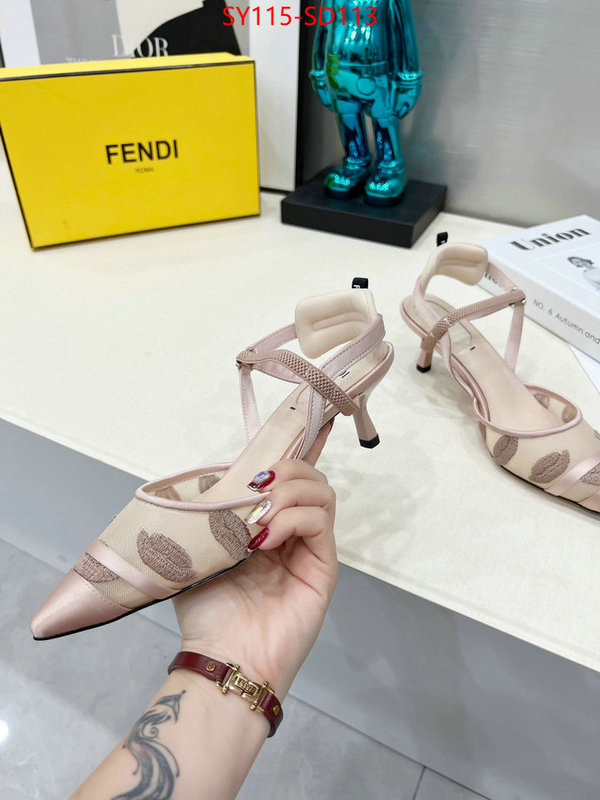 Women Shoes-Fendi cheap wholesale ID: SD113 $: 115USD