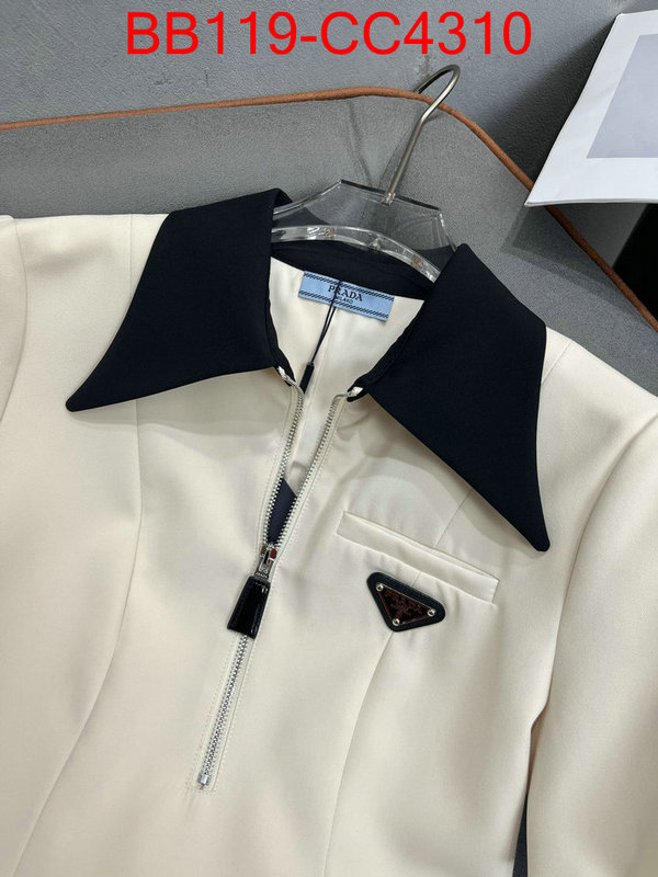 Clothing-Prada aaaaa quality replica ID: CC4310 $: 119USD