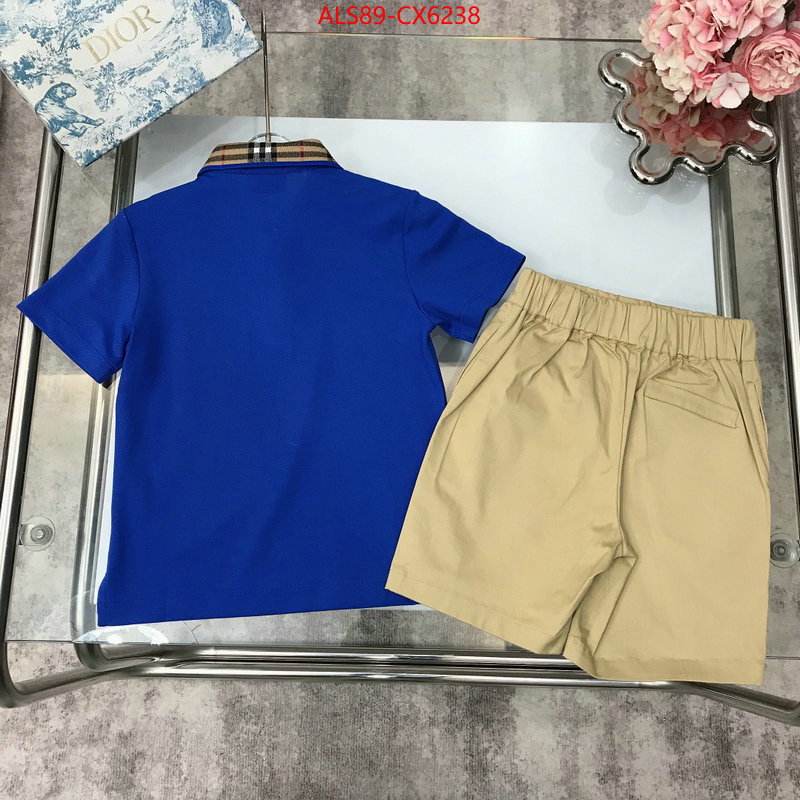 Kids clothing-Burberry best replica 1:1 ID: CX6238 $: 89USD