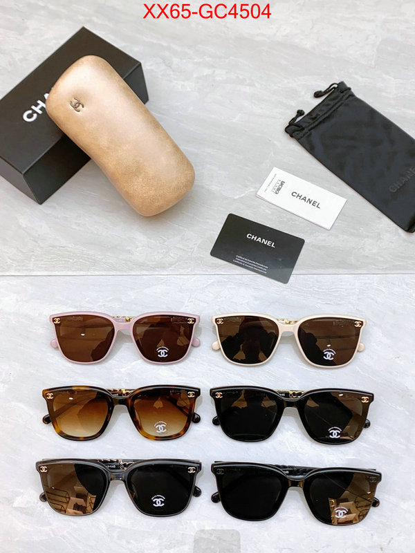 Glasses-Chanel luxury cheap replica ID: GC4504 $: 65USD