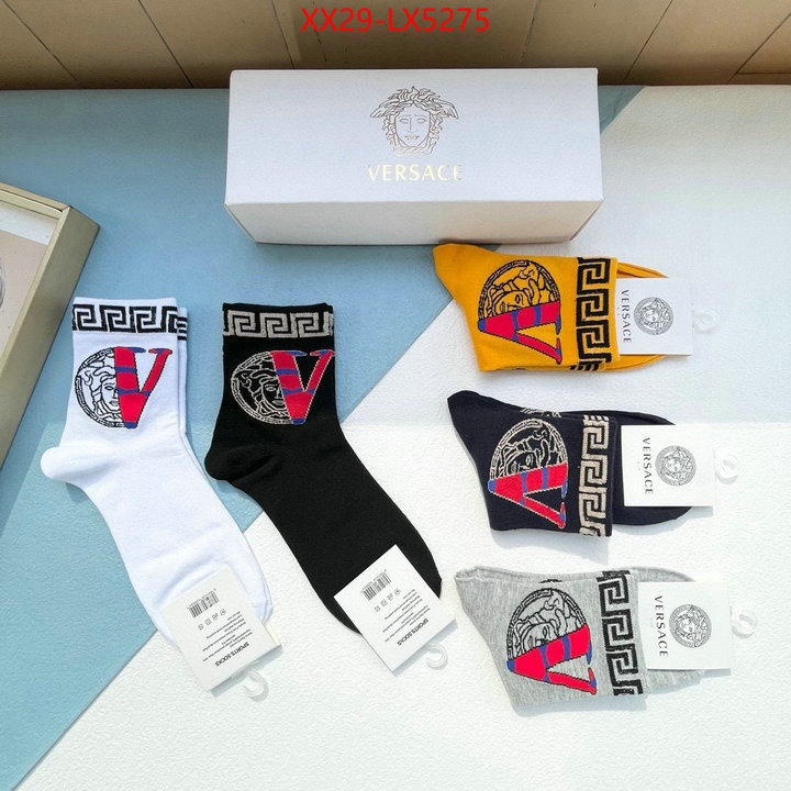 Sock-Versace 1:1 replica wholesale ID: LX5275 $: 29USD