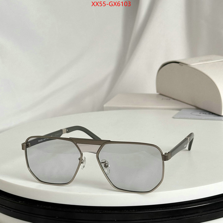 Glasses-Prada highest product quality ID: GX6103 $: 55USD