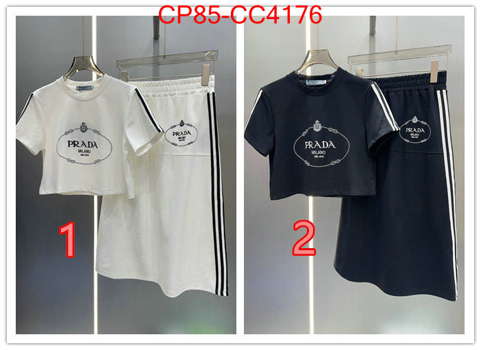 Clothing-Prada replica aaaaa+ designer ID: CC4176 $: 85USD