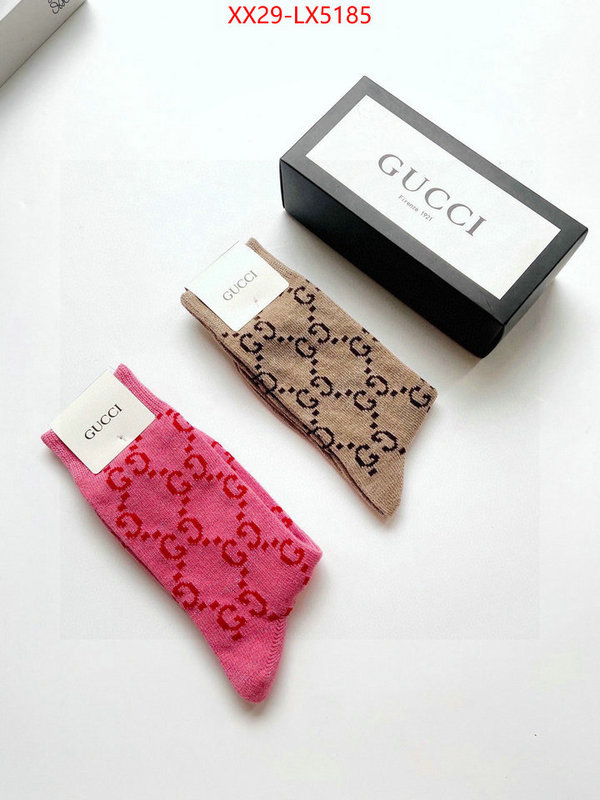 Sock-Gucci online sale ID: LX5185 $: 29USD