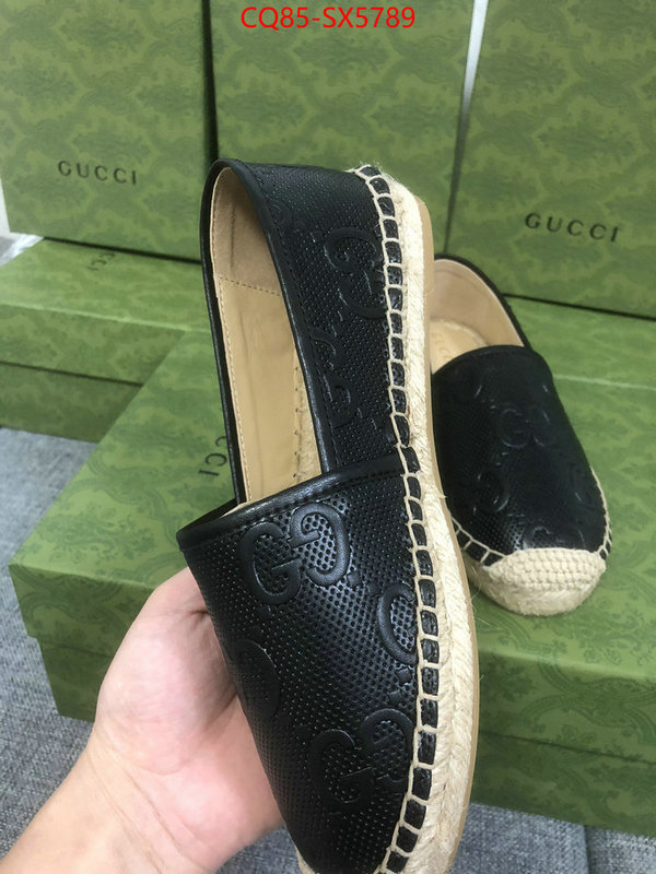 Women Shoes-Gucci 2024 luxury replicas ID: SX5789 $: 85USD