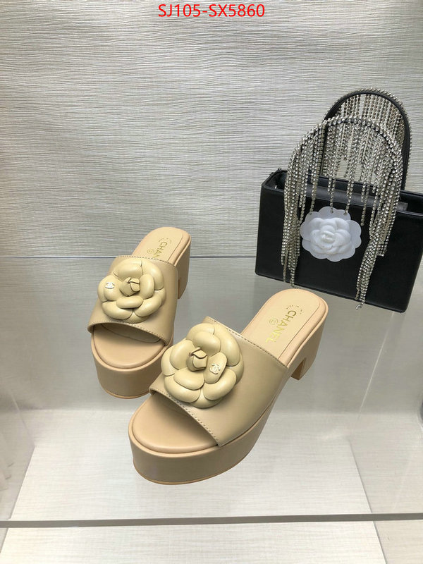 Women Shoes-Chanel 2024 replica wholesale cheap sales online ID: SX5860 $: 105USD