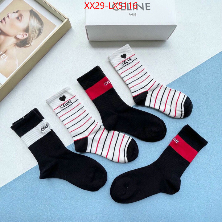 Sock-CELINE customize best quality replica ID: LX5116 $: 29USD