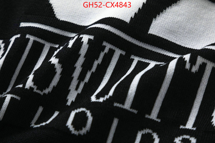 Clothing-LV the best quality replica ID: CX4843 $: 52USD