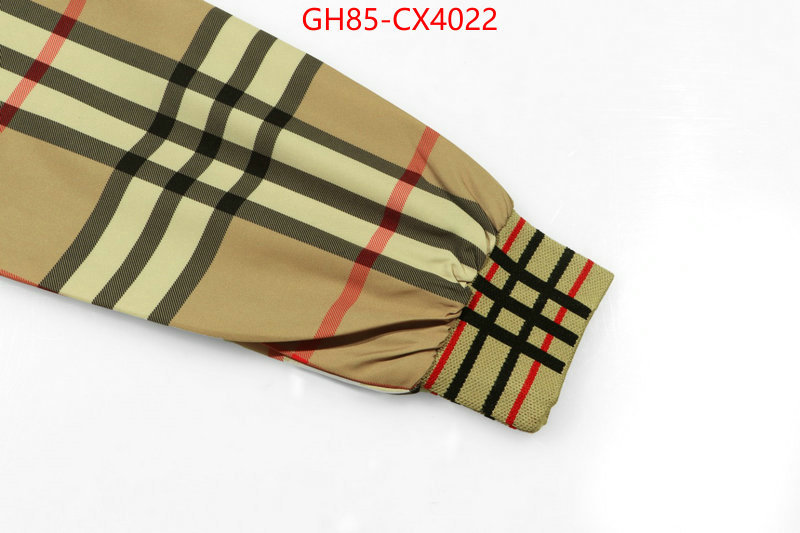 Clothing-Burberry 2024 luxury replicas ID: CX4022 $: 85USD