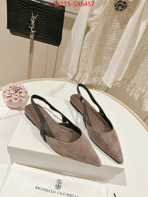 Women Shoes-Brunello cucinelli the top ultimate knockoff ID: SX6457 $: 115USD