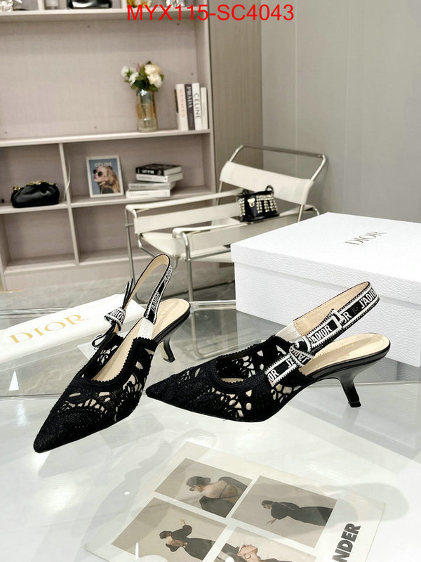 Women Shoes-Dior replica 1:1 ID: SC4043 $: 115USD