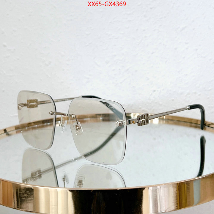 Glasses-Miu Miu where quality designer replica ID: GX4369 $: 65USD