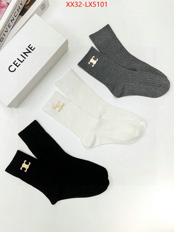 Sock-CELINE online sale ID: LX5101 $: 32USD