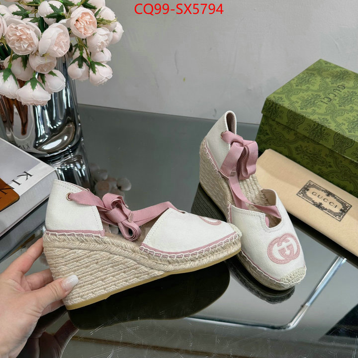 Women Shoes-Gucci fake ID: SX5794 $: 99USD