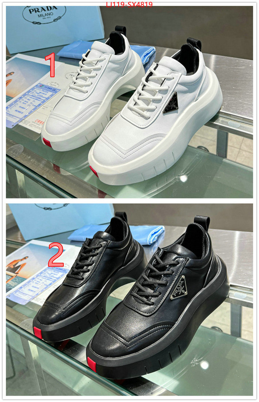 Men shoes-Prada best quality fake ID: SX4819 $: 119USD