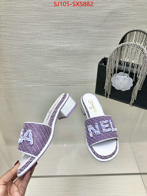 Women Shoes-Chanel customize best quality replica ID: SX5882 $: 105USD