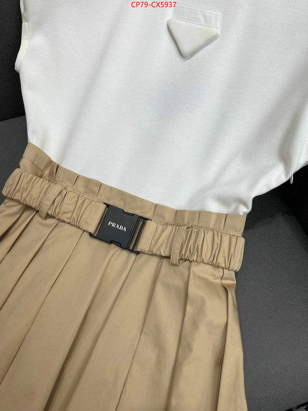 Clothing-Prada brand designer replica ID: CX5937 $: 79USD