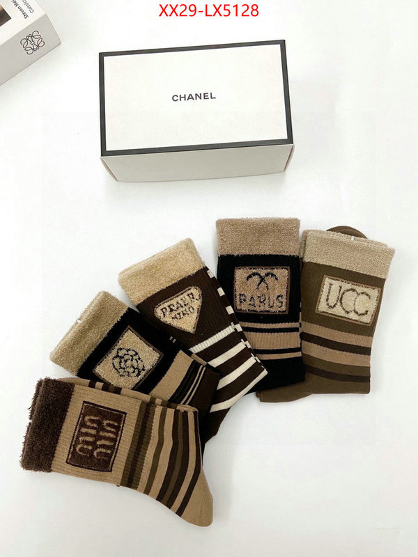 Sock-Chanel 1:1 ID: LX5128 $: 29USD