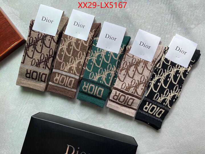 Sock-Dior good quality replica ID: LX5167 $: 29USD