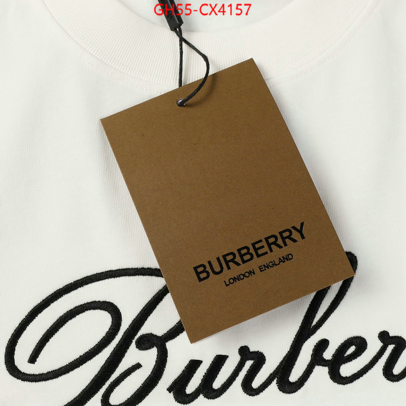Clothing-Burberry the best quality replica ID: CX4157 $: 55USD