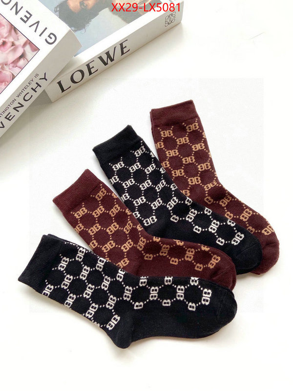 Sock-Balenciaga replica aaaaa designer ID: LX5081 $: 29USD