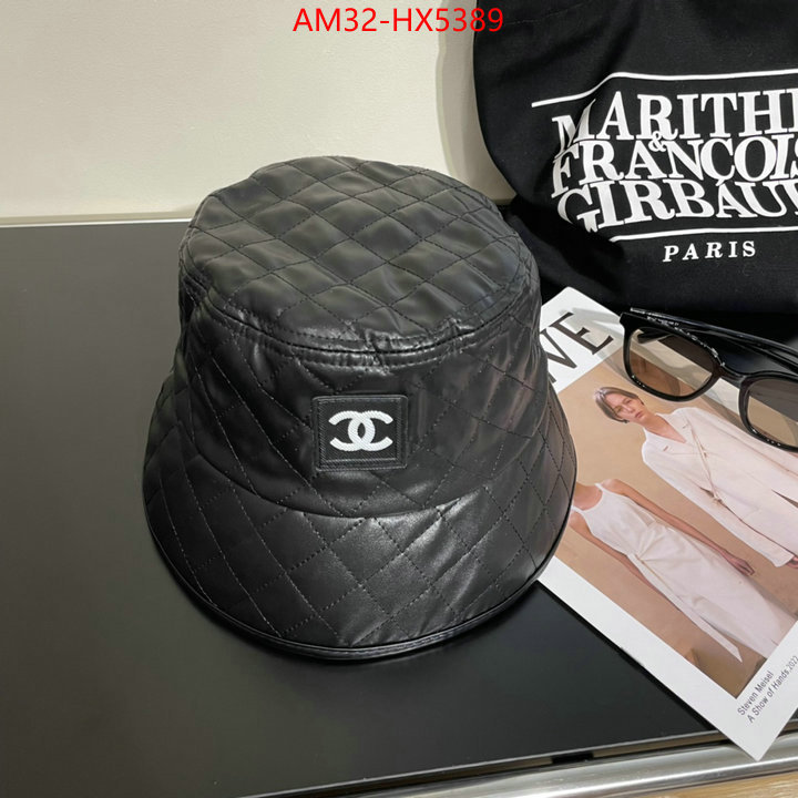 Cap (Hat)-Chanel the highest quality fake ID: HX5389 $: 32USD