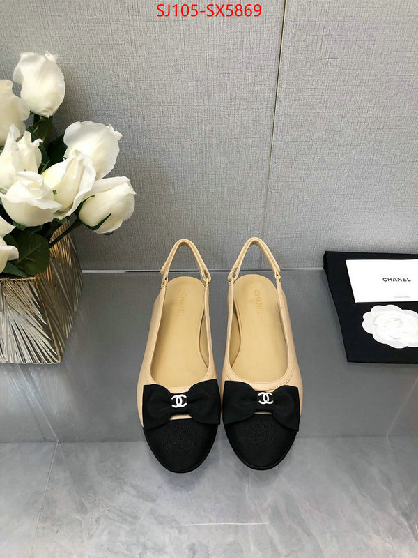 Women Shoes-Chanel luxury fake ID: SX5869 $: 105USD