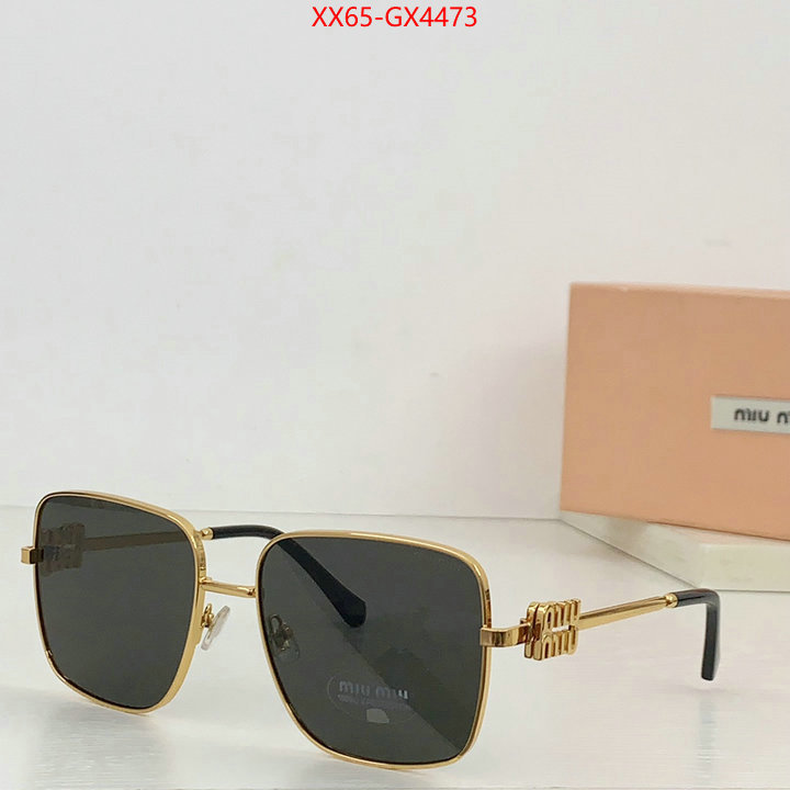 Glasses-Miu Miu high quality happy copy ID: GX4473 $: 65USD