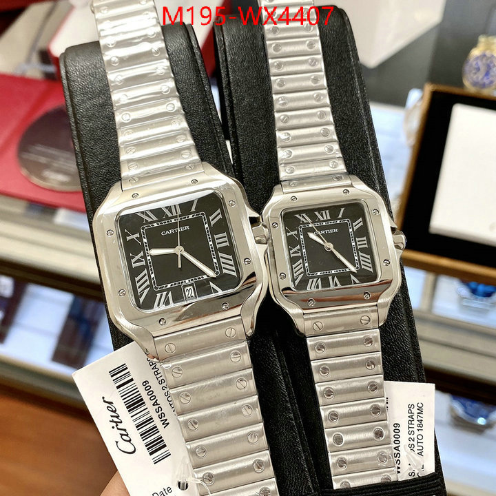 Watch(4A)-Cartier shop the best high quality ID: WX4407 $: 195USD