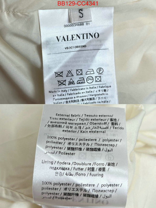 Clothing-Valentino high quality designer ID: CC4341 $: 129USD