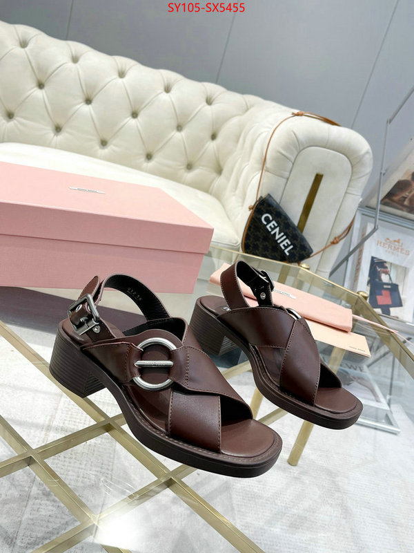 Women Shoes-Miu Miu what's the best to buy replica ID: SX5455 $: 105USD