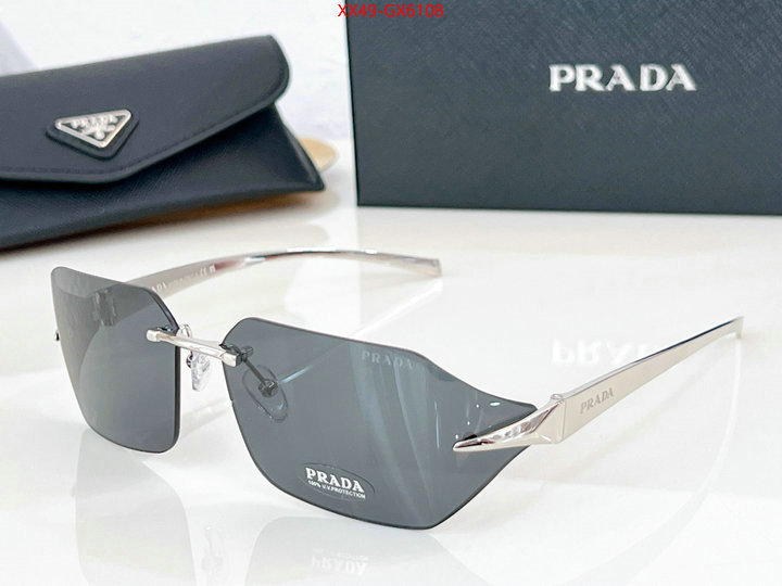 Glasses-Prada luxury ID: GX6108 $: 49USD