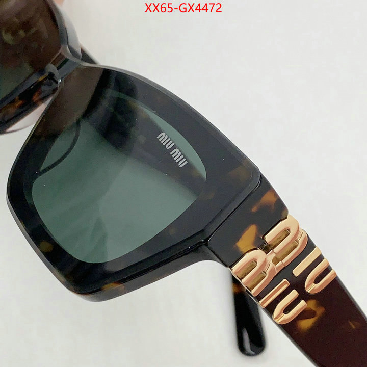 Glasses-Miu Miu high quality designer ID: GX4472 $: 65USD