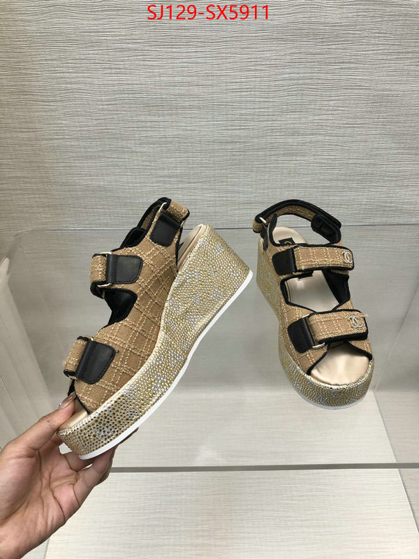 Women Shoes-Chanel replica aaaaa designer ID: SX5911 $: 129USD